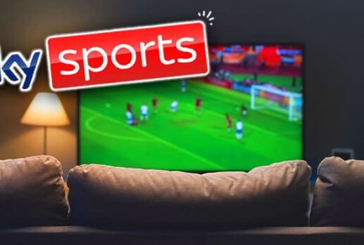 Football on TV with Sky Sports logo