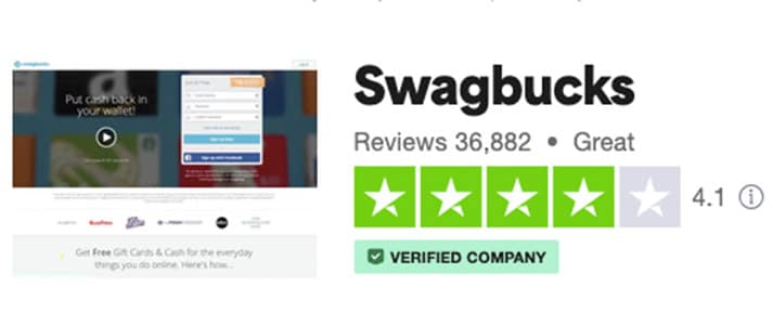 Swagbucks reviews on Trustpilot