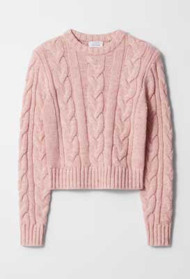 Other Stories Cable-Knit Wool Jumper