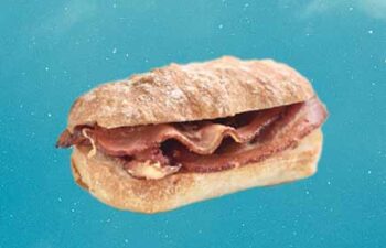 bacon buttie