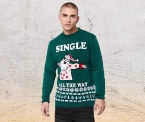 boohooman christmas jumper