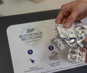 boots blister pack recycling scheme