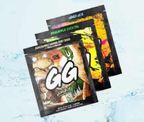 GG energy drink samples