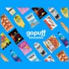 gopuff food uk blue background