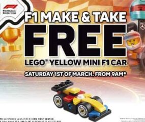 lego f1 make & take