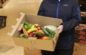 lidl waste not fruit & veg box