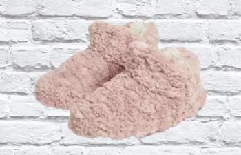 pink sherpa slipper boots